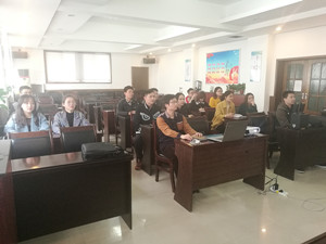 中核西北建设集团组织团员观看“2019年度全团青年发展工作研讨推进会网络会议”