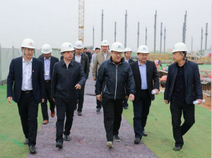 市委常委、经开区党工委书记、航空基地党工委书记王琳调研航空基地综合保税区建设情况