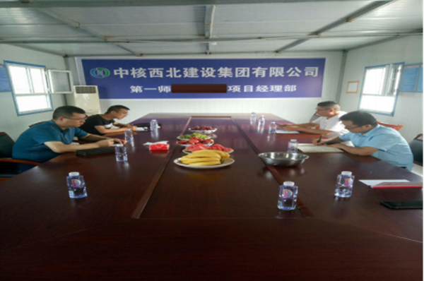 建设集团总经理赵旭军一行视察新疆生产建设兵团第一师建设项目并调研指导工作