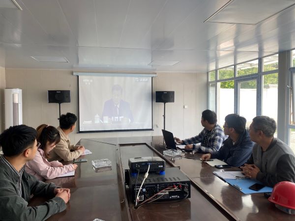 百年奋斗路，青春正当时——集团公司组织团员青年观看建团百年大会直播